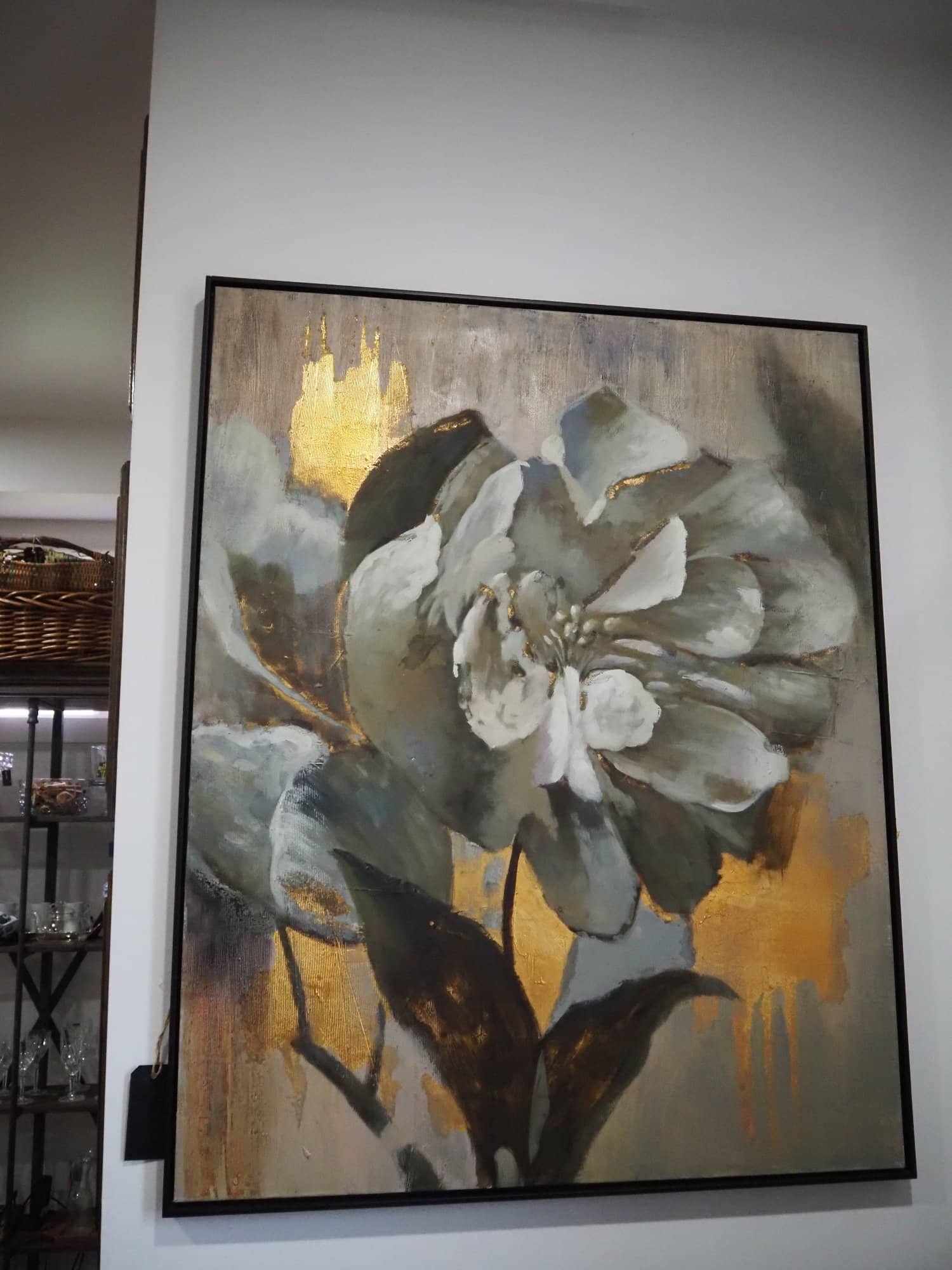 Oil Magnolia Still Life Painting